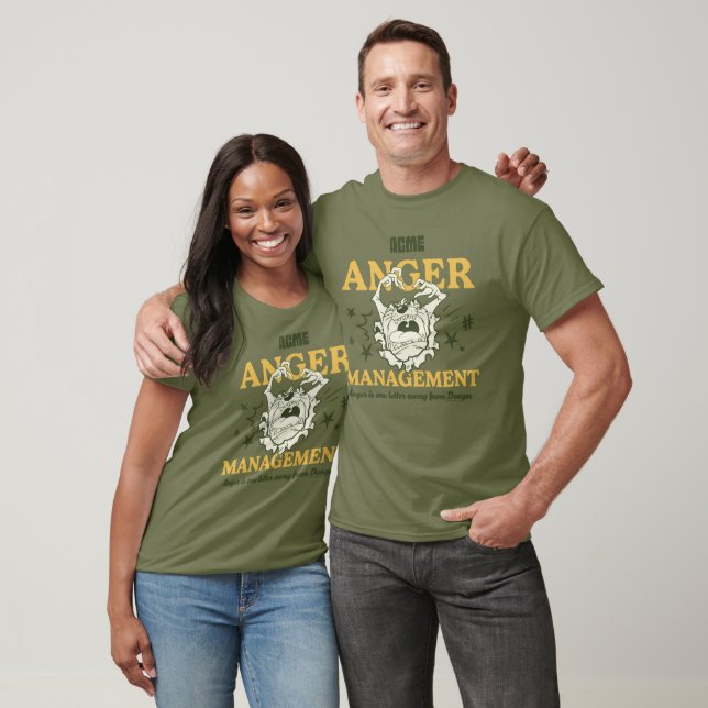 T-shirt LOONEY TUNES™ Gestion de la colère de |TAZ™ ACME (Unisexe)
