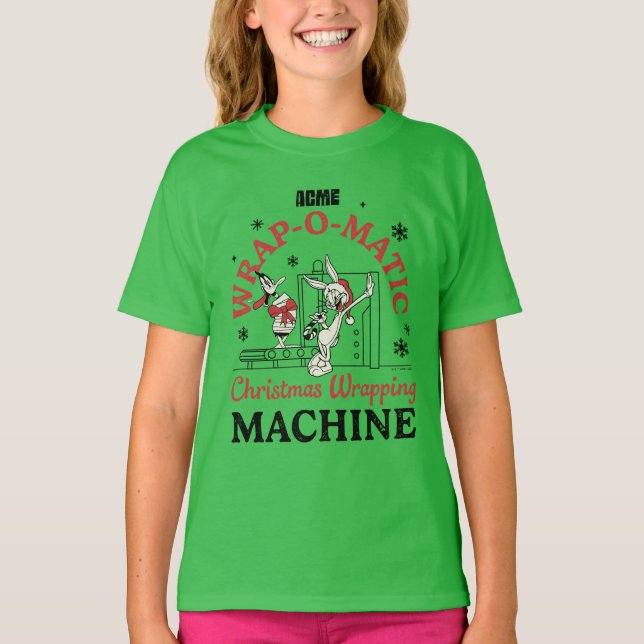 T-shirt LOONEY TUNES™ | Machine à envelopper ACME-O-Matic (Devant)
