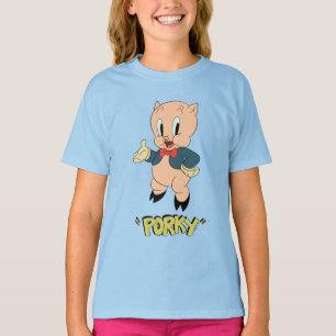 T-shirt LOONEY TUNES™ Rires Rétro   Porky Pig