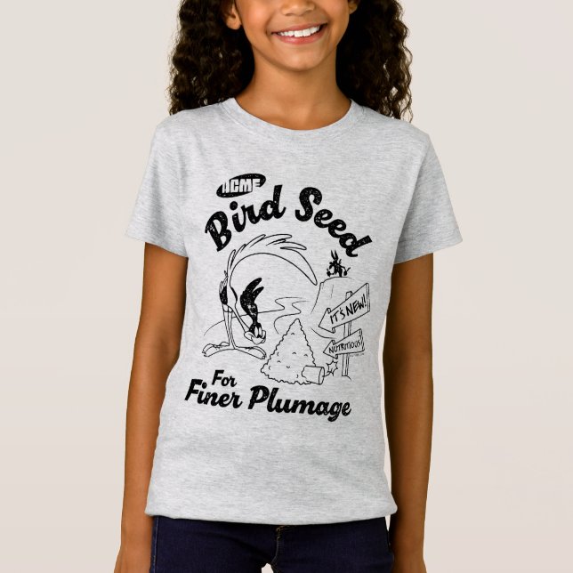 T-Shirt LOONEY TUNES™ | ROAD RUNNER™ - Graines d'oiseaux (Devant)
