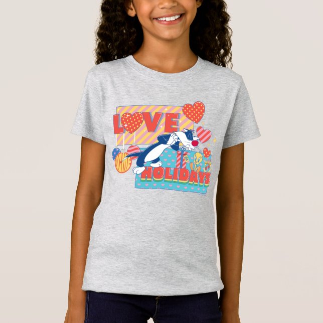 T-Shirt LOONEY TUNES™ | SYLVESTER™ & TWEETY™Love Holidays (Devant)