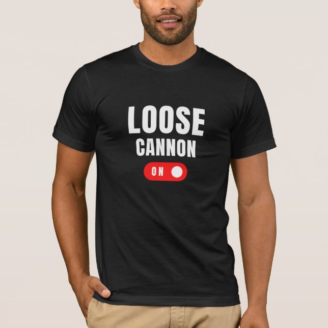T-shirt Loose Cannon (Devant)