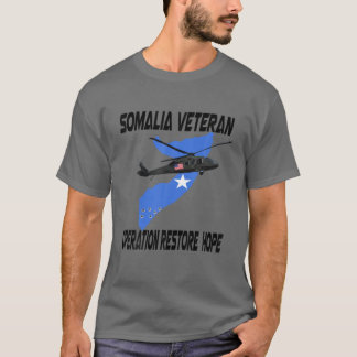 T-shirt L'Opération Ancien En Somalie Rétablit L'Espoir (S