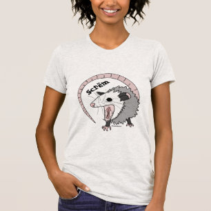 T-shirt L'opossum de Scrëm pour soucieux Introverts et de