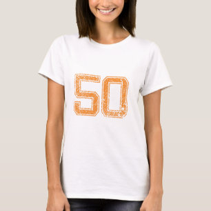 T-shirt L'orange folâtre le nombre 50.png de Jerzee