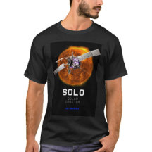 L'orbiteur solaire cosmos télescope noir hommes