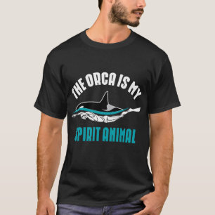 T-shirt L'Orca est mon animal d'esprit 