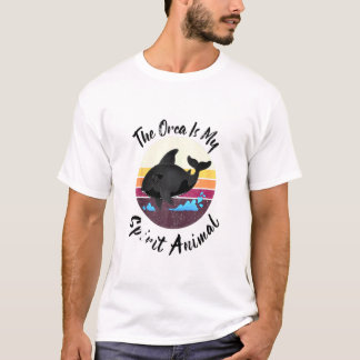 T-shirt L'Orca est mon animal d'esprit - Débardeur mignon