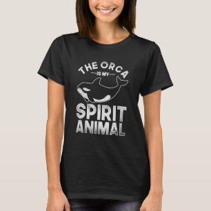 T-shirt L'Orca Est Mon Esprit Animal Orca 2