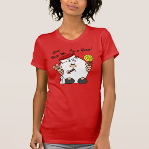 T-shirt Lord Aidez-moi Je suis infirmière