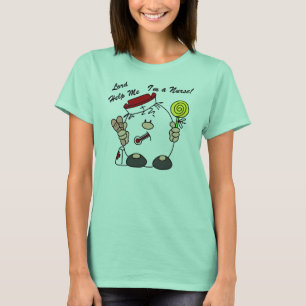T-shirt Lord Aidez-moi Je suis infirmière