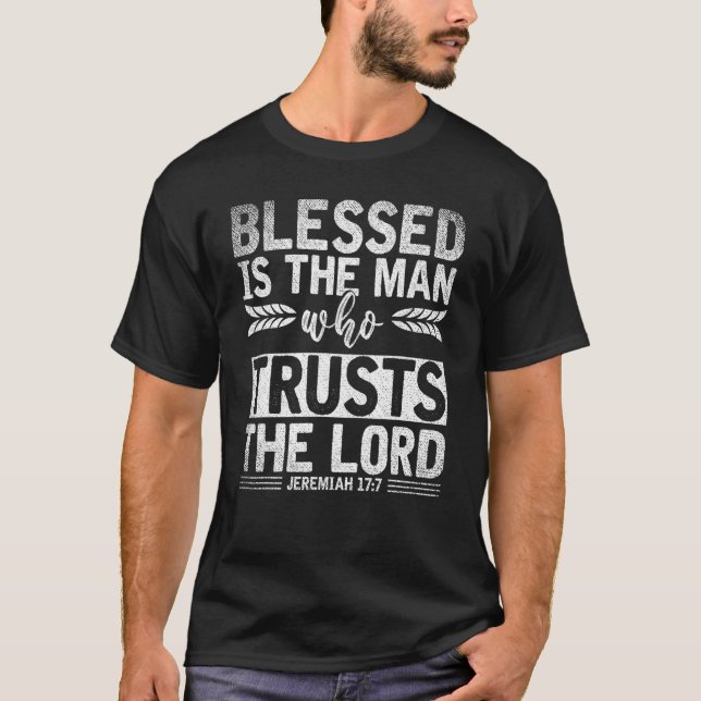 T-shirt Lord Bible Verse Dieu Sauveur Prière Chrétien Dévo (Devant)