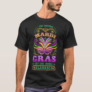 T-shirt L'original Mardi Gras Mobile Alabyma 1703