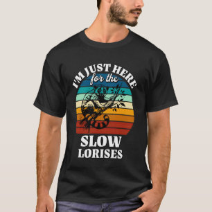 T-shirt Loris Lent Je Suis Juste Ici Pour Loris Lent