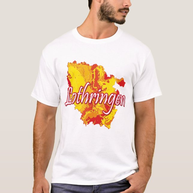 T-shirt Lorraine - Lothringen (Devant)