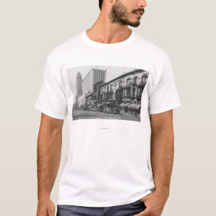 T-shirt Los Angeles, bureau de poste de CA et vieille