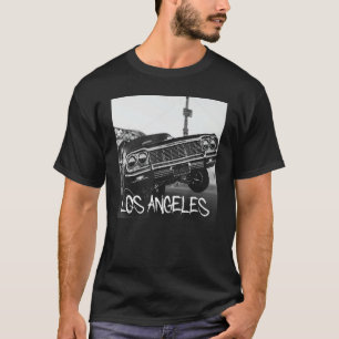T-shirt Los Angeles California Chemises Hydraulique Lowrid