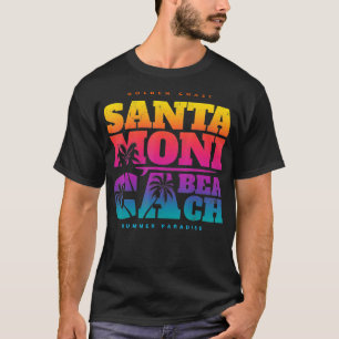 T-shirt Los Angeles California Dreaming s Santa Monica Bea