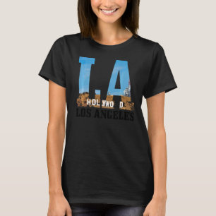 T-shirt Los Angeles California La Vintage Pride