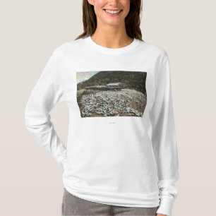 T-shirt Los Angeles, CaliforniaView d'une ferme de pigeon