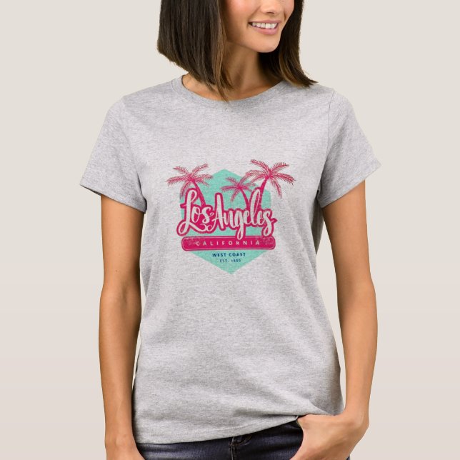 T-shirt Los Angeles Californie (Devant)