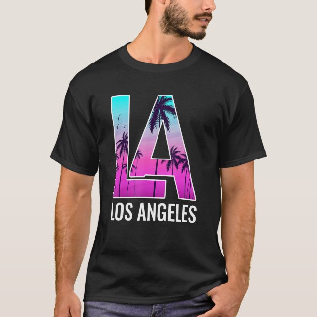 T-shirt Los Angeles LA California Cadeau_5 (Devant)