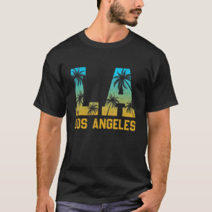 T-shirt Los Angeles La California Hommes Vêtements Rétro