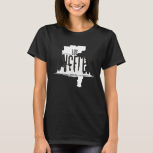 T-shirt Los Angeles LA USA City Skyline Silhouette Outline