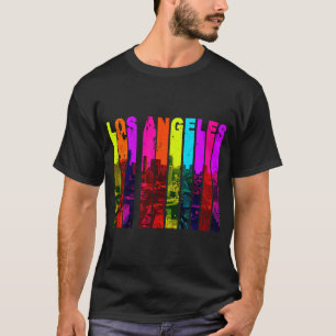 T-shirt Los Angeles Nights Retro
