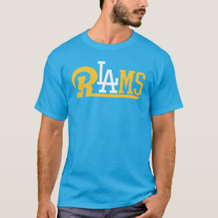 T-SHIRT LOS ANGELES RAMS FAN CADEAU