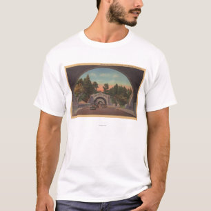 T-shirt Los Angeles, vue de CATunnel de parc élyséen