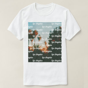 T-shirt Los Angeles, West Hollywood Voyage Souvenir