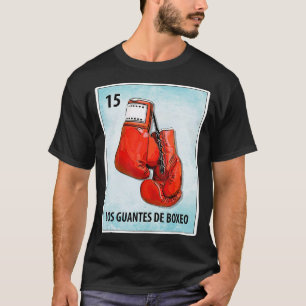 T-shirt Los Guantes De Boxeo Mexicain Gants De Boxe Cartes