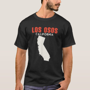 T-shirt Los Osos California USA State America Travel Calif