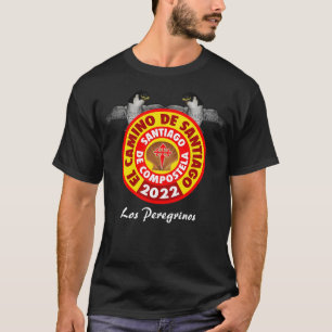T-shirt Los Peregrinos del Camino De Santiago 2022