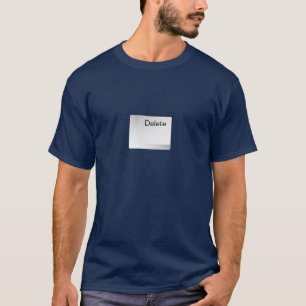 T - Shirt-Löschungsknopf T-Shirt