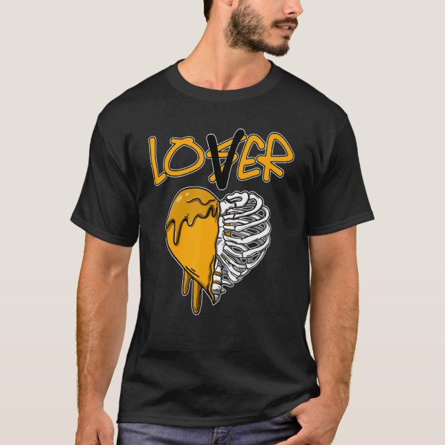 T-shirt Loser  Dripping Heart OG Yellow Toe 1s Matching (Devant)