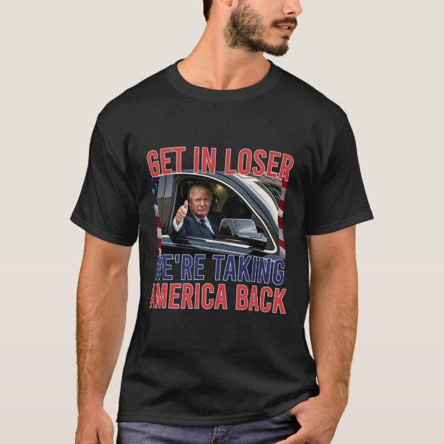 T-shirt Loser nous reprenons l'Amérique (Devant)