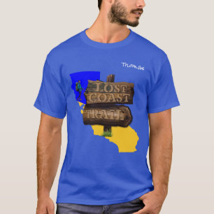T-shirt Lost Coast Trail Californie