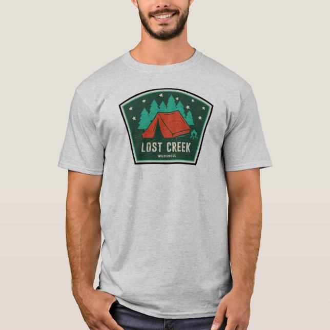 T-shirt Lost Creek Wilderness Colorado Camping (Devant)