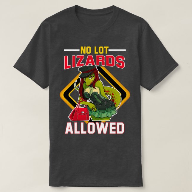 T-SHIRT LOT LIZARD (Design devant)