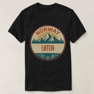 T-shirt Løten, Norvège Norvège