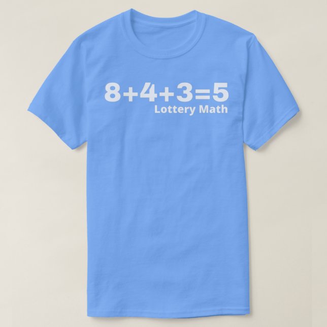 T-shirt Loterie (Design devant)