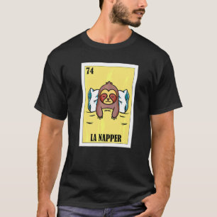 T-shirt Loterie de couchage Design de loterie mexicaine Lo