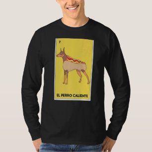 T-shirt Lotterie mexicaine El Perro Caliente Jeu de carte 
