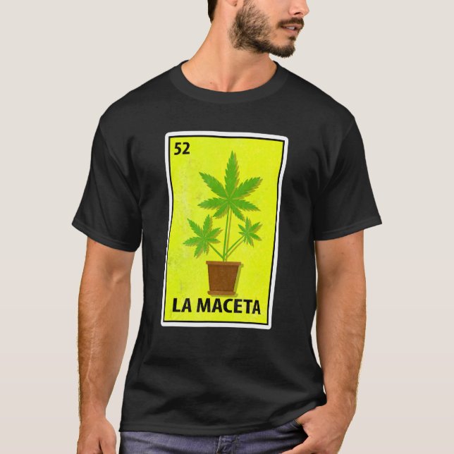T-shirt Lotterie parodique mexicaine Las Macetas (Devant)