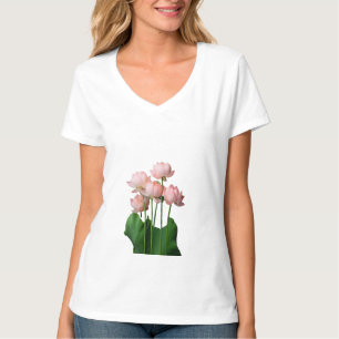 T-shirt Lotus Fleur Silencieuse en Éveil Gracieux Sérénité