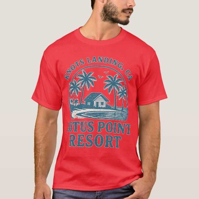 T-shirt Lotus Point Resort (Devant)