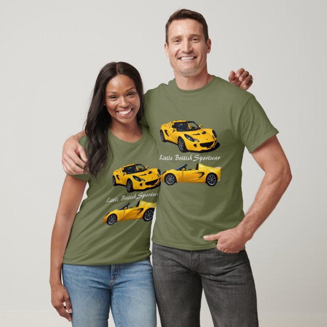 T-shirt Lotus S2 Elise, British Sportscar (Unisexe)
