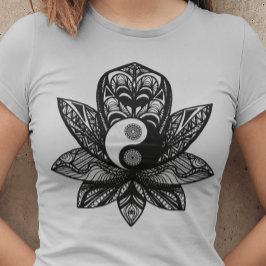 T-shirt Lotus Yin Yang